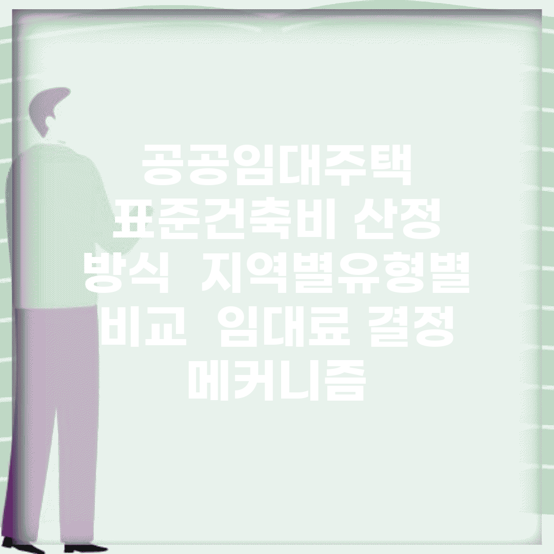 공공임대주택 표준건축비 산정 방식 | 지역별·유형별 비교 | 임대료 결정 메커니즘