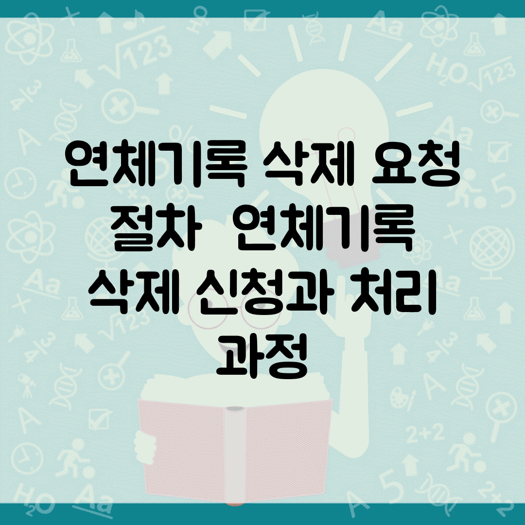 연체기록 삭제 요청 절차 | 연체기록 삭제 신청과 처리 과정