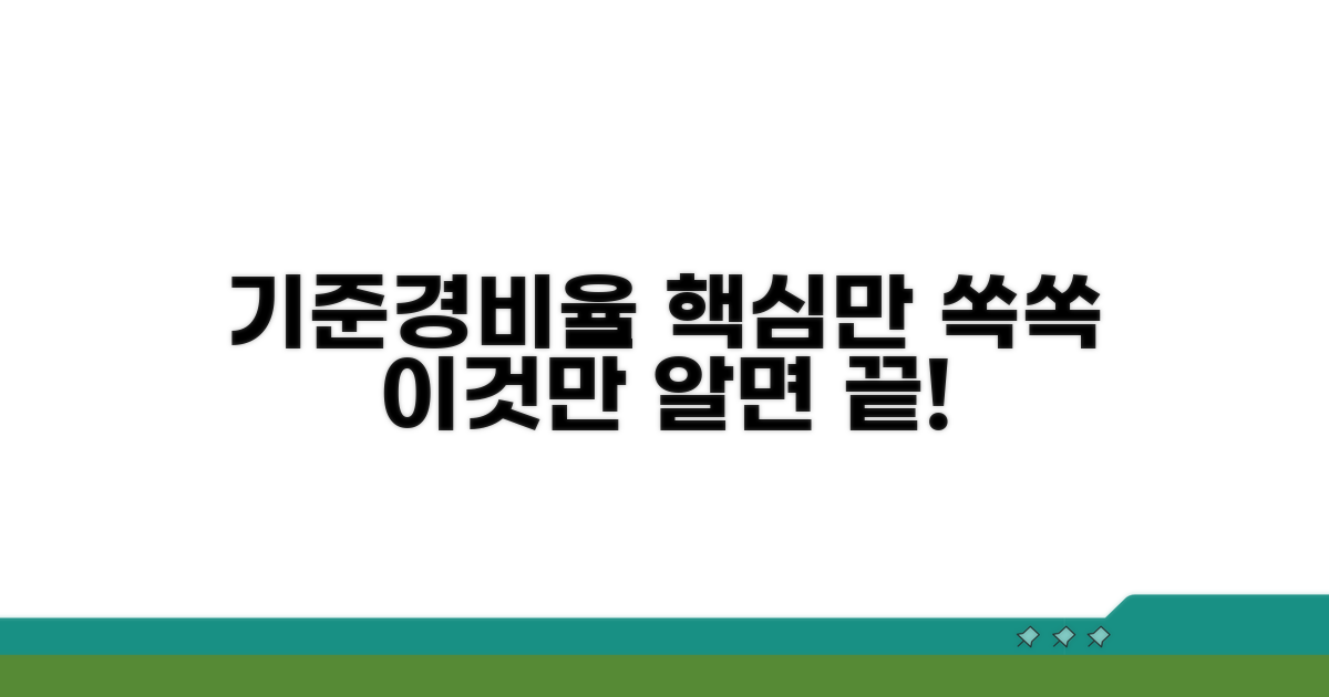 기준경비율 적용, 이렇게 쉬워요