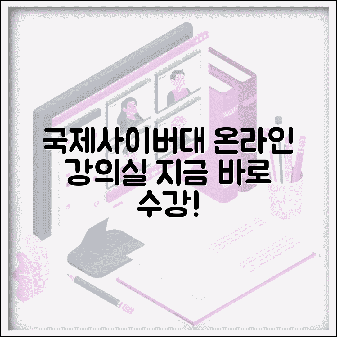 국제사이버대학교 온라인강의실 | 국제사이버대 온라인 수업 수강