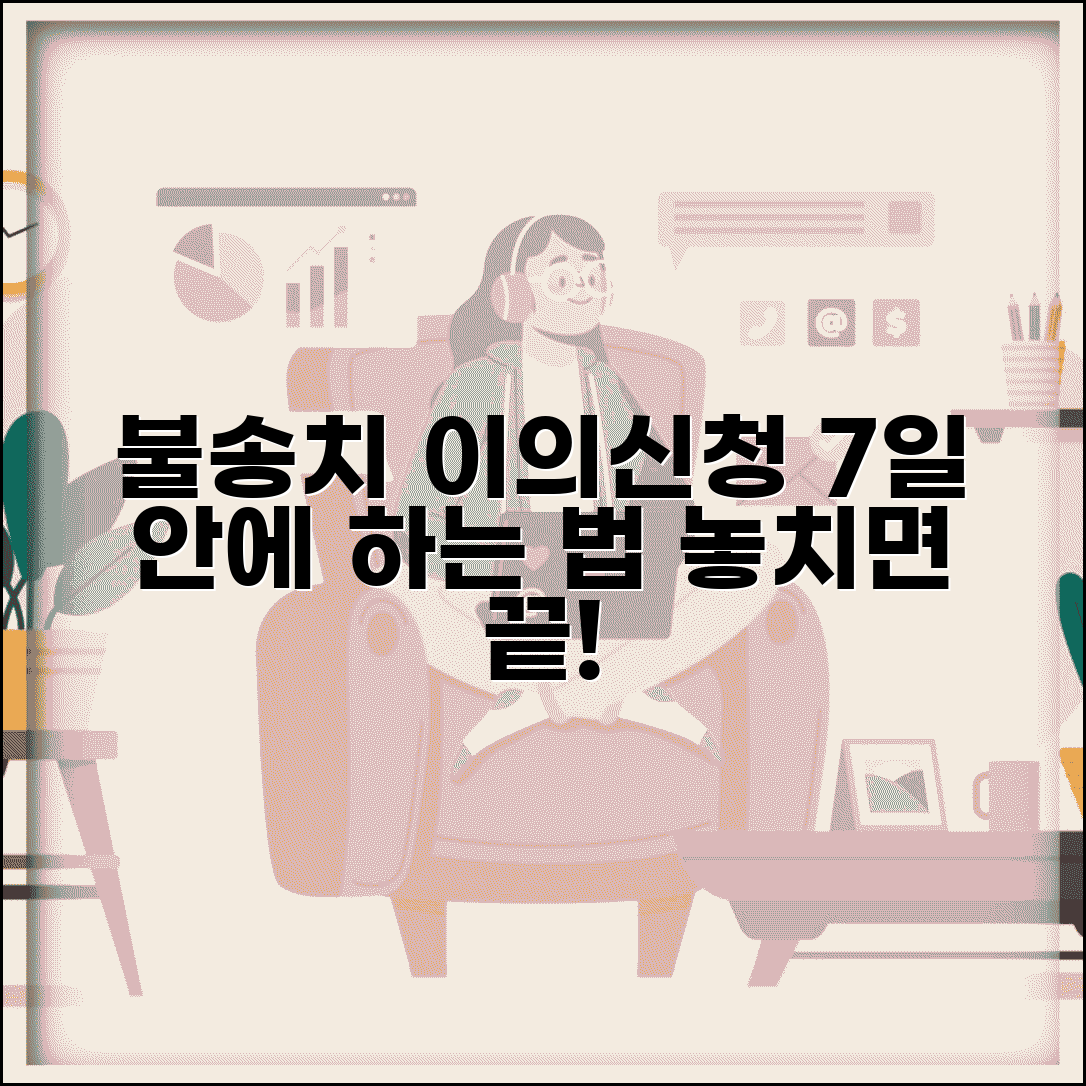 불송치결정 이의신청 기간 7일 이내 방법