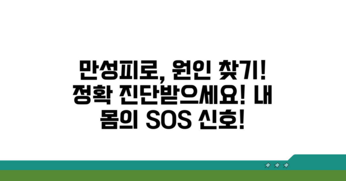 만성피로 원인 진단 정확히 받기