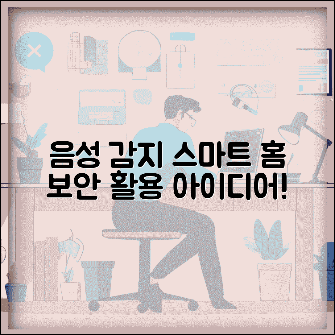 소리감지센서 활용 아이디어 홈보안 스마트홈 응용법