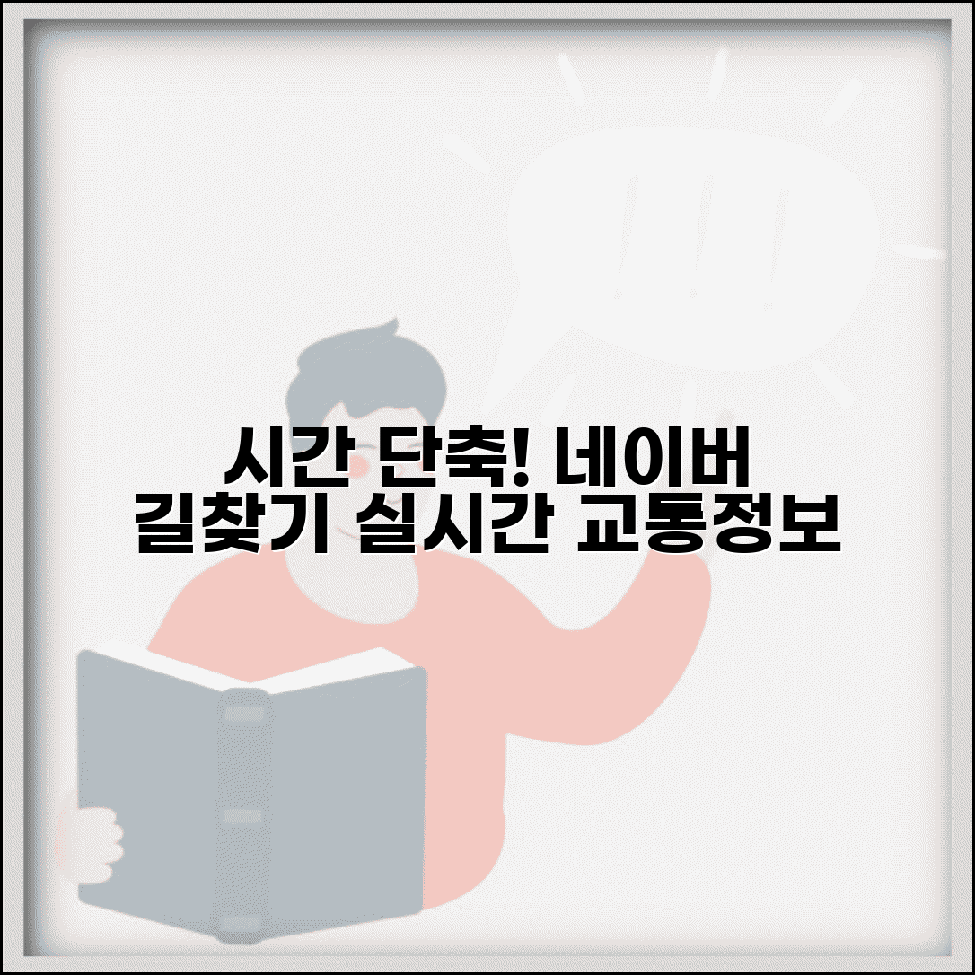 네이버지도 빠른길찾기 시간 단축 실시간 교통정보
