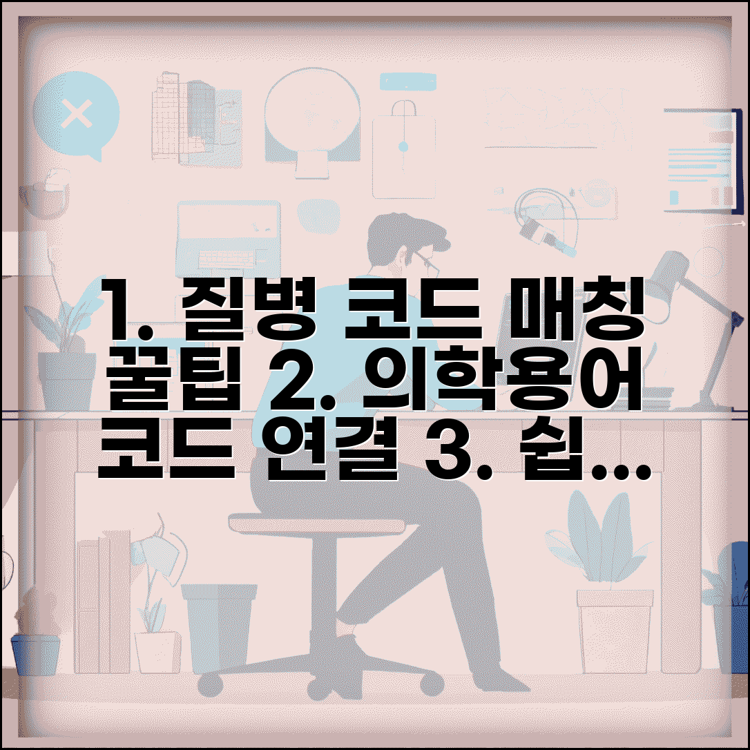 질병 코드 매칭 가이드 의학용어 코드 연결 방법