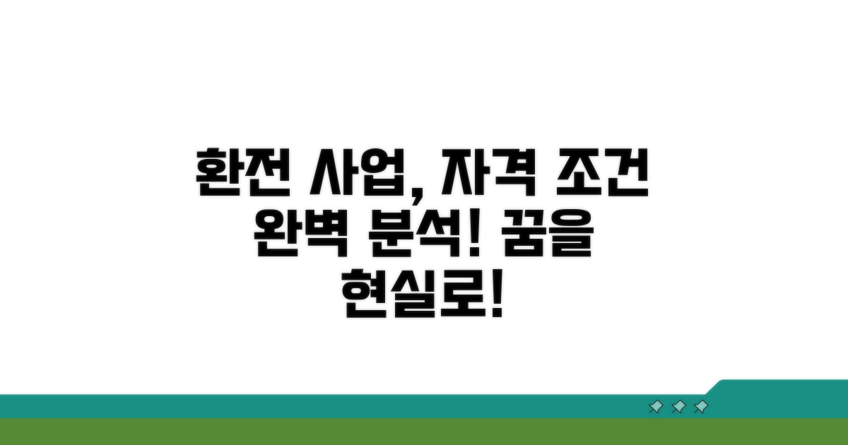 환전 사업자 조건 및 자격 요건