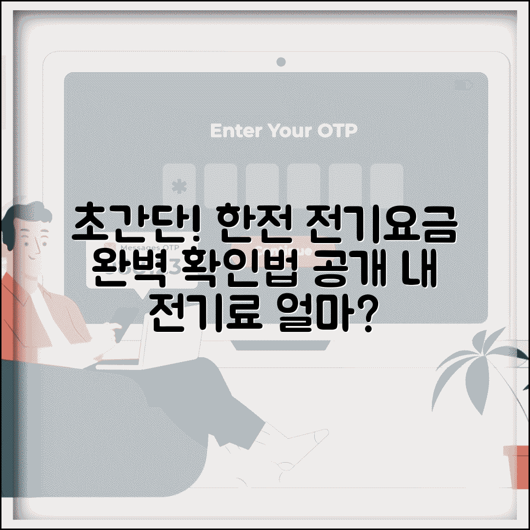 한전 전기요금 조회 계산 방법 | 한국전력 전기요금 완벽 확인법