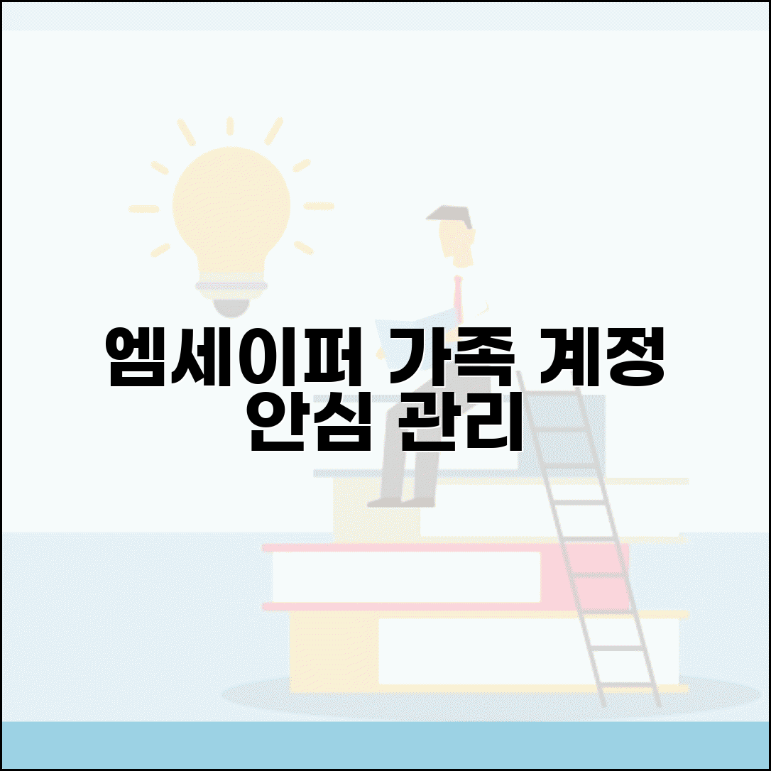 엠세이퍼 가족 명의 관리 방법 | 노부모/자녀 계정 보호 설정