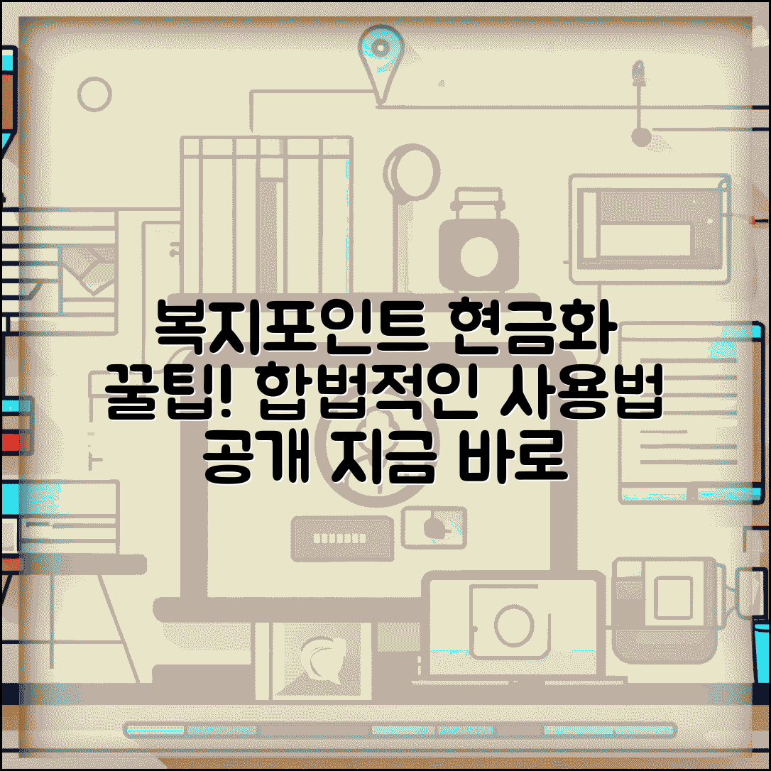 복지포인트 현금화 가능한 방법 | 합법적으로 현금처럼 사용할 수 있는 꿀팁들