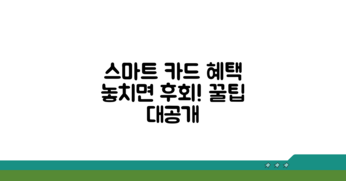 스마트하게! 카드 혜택 놓치지 않기