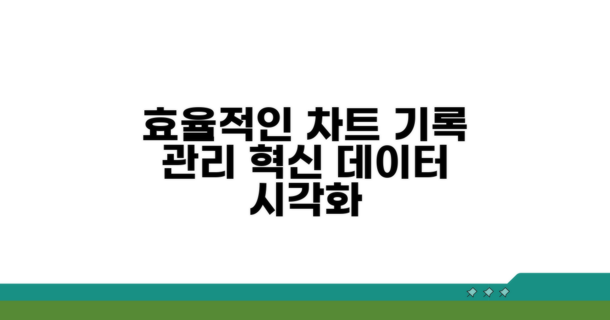 기록 관리, 효과적인 차트 시스템 활용