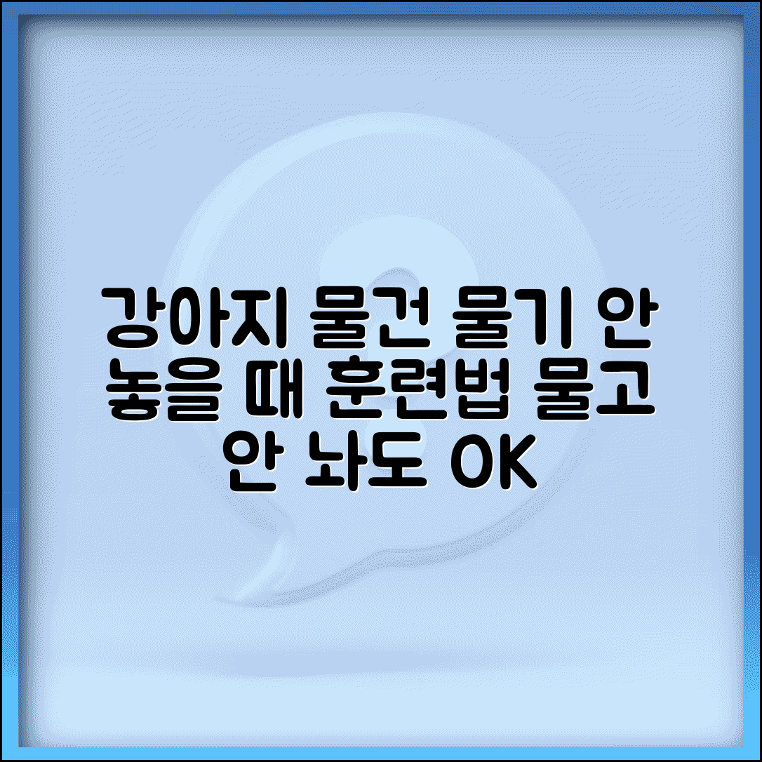 강아지 도둑질 버릇 교정 물건 물기 | 물고 안 놓을 때 해결법, 훈련 방법 총정리