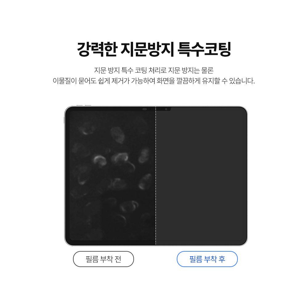 랩씨 항균 블루라이트 차단 시력보호 종이질감 액정보호필름 저반사 지문방지 아이패드 프로 28.2cm(11인치) M4 5세대, 1매입 상세 이미지 1