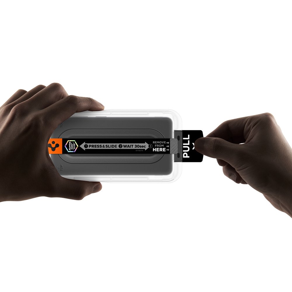 먼지 없는 슈피겐 갤럭시 프라이버시 사생활 강화유리 액정필름 글라스tR 이지핏PRV 갤럭시S26 플러스, 2매입 상세 이미지 2