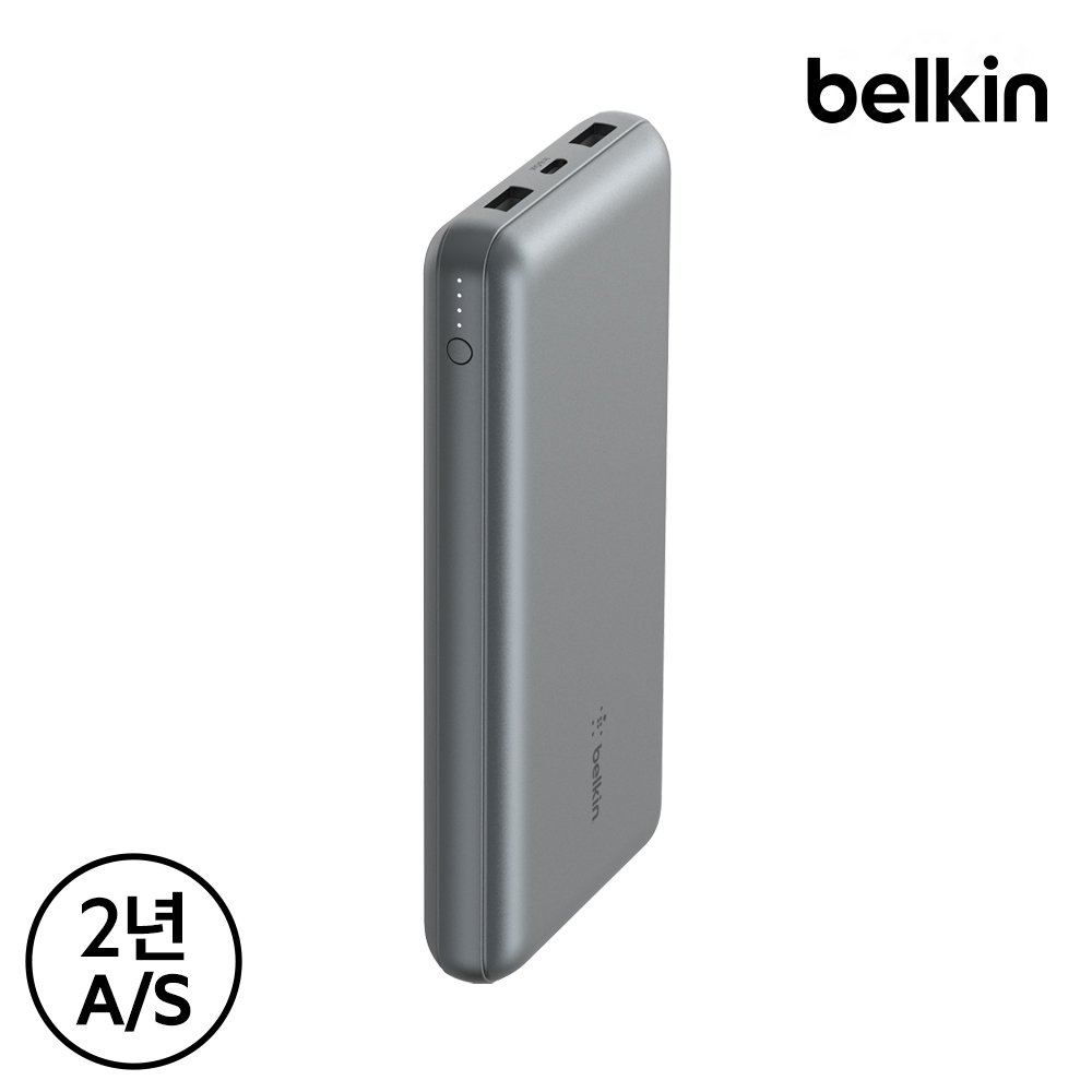 벨킨 20000mAh 15W PD 고속 충전 보조배터리 BPB012bt 아이폰17 16 15 14 13 12 갤럭시 S26 S25 기내반입 글로벌 안전인증 상세 이미지 2