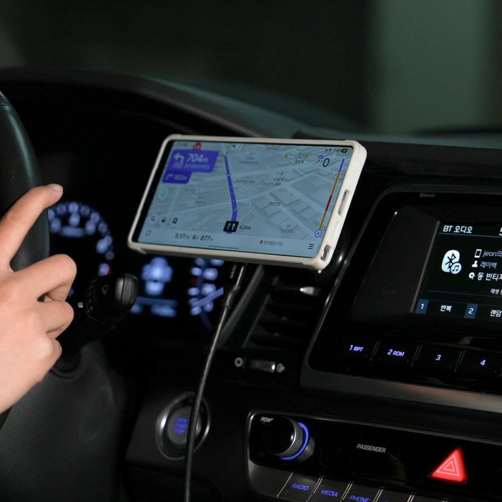 Qi2 맥세이프 차량용 거치대 냉각 쿨링 펠티어 고속 무선 충전기 파워M 오토 상세 이미지 2