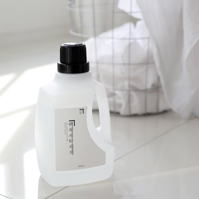 1+1 살림백서 세탁세제 2L 액체세제 천연 유래98% 중성 드럼 세탁기 일반 대용량 상세 이미지 2