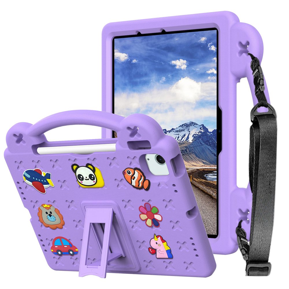 아이패드 에어 11 7세대 6세대 케이스 범퍼 유아 키즈 에바폼 애니멀비츠 핑크, 에어 7/6세대 11 상세 이미지 1