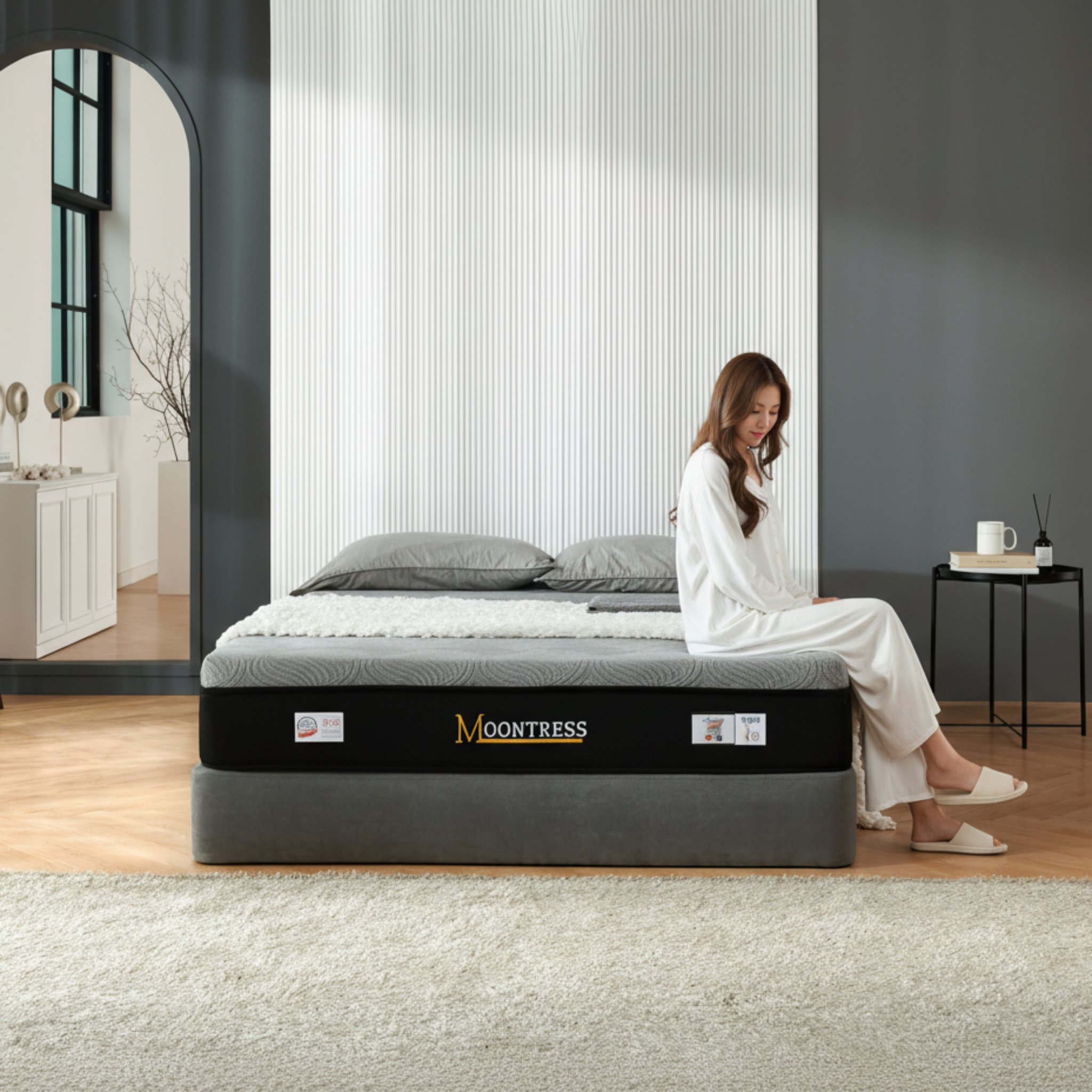 허리에 좋은 문트리스 메모리폼 매트리스 템포 침대 30cm, Q(퀸)1500 상세 이미지 2