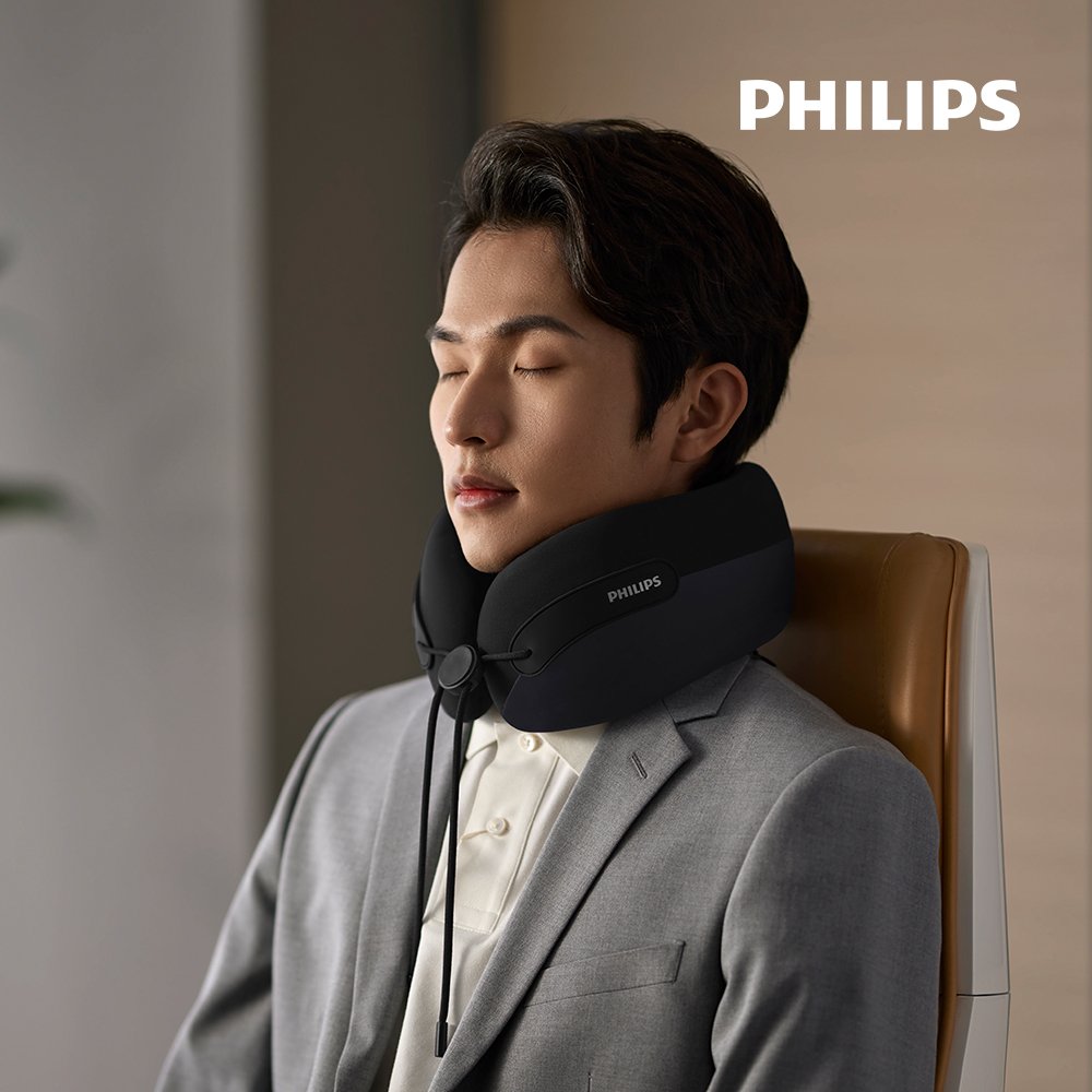 필립스 넥클라우드 목마사지기 PPM3306 온열 목지지대 승모근 풀이 안마기 상세 이미지 1
