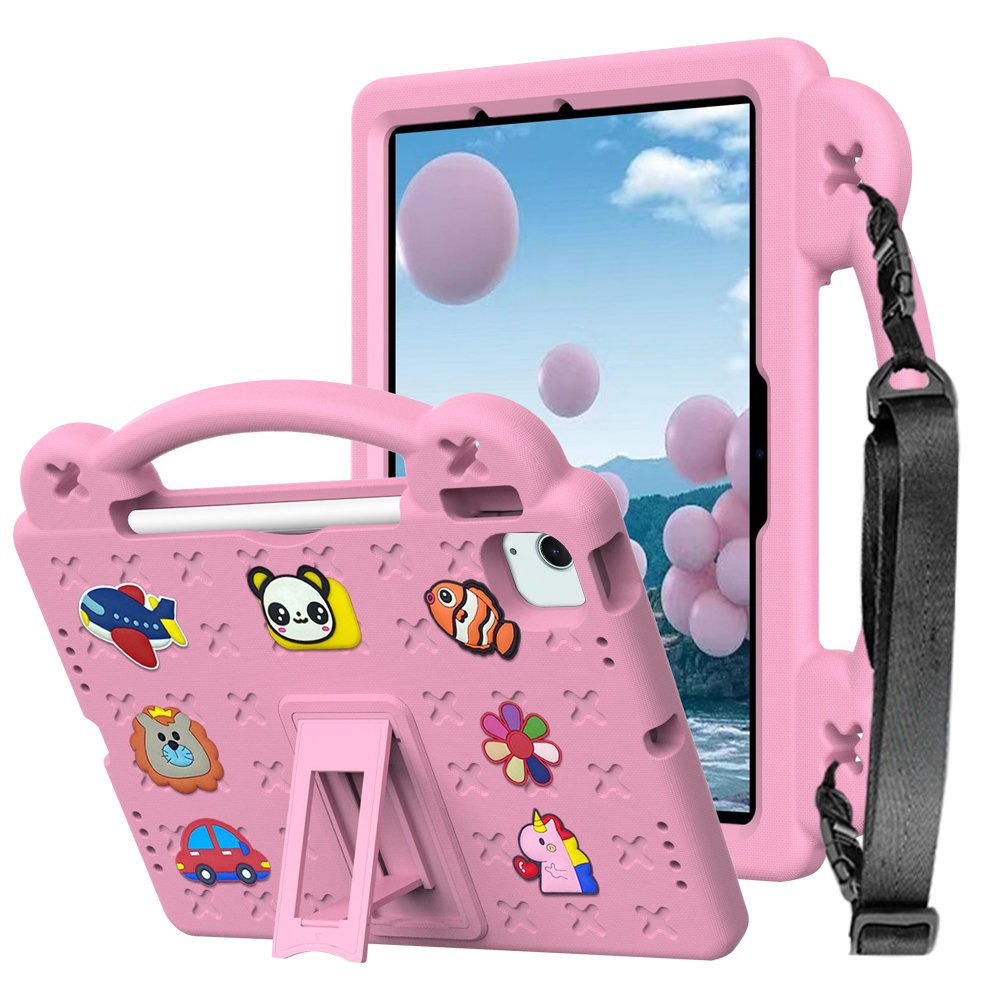 아이패드 에어 11 7세대 6세대 케이스 범퍼 유아 키즈 에바폼 애니멀비츠 핑크, 에어 7/6세대 11 상세 이미지 1