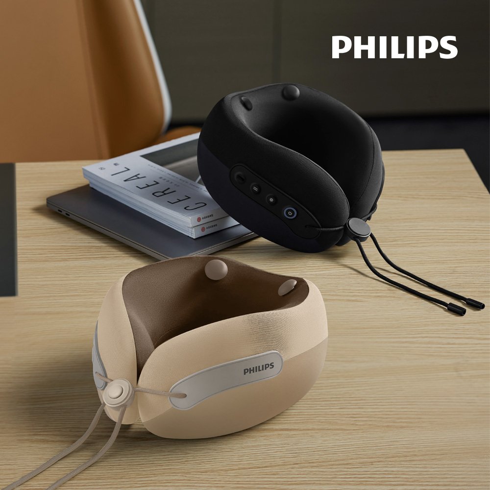 필립스 넥클라우드 목마사지기 PPM3306 온열 목지지대 승모근 풀이 안마기 상세 이미지 2