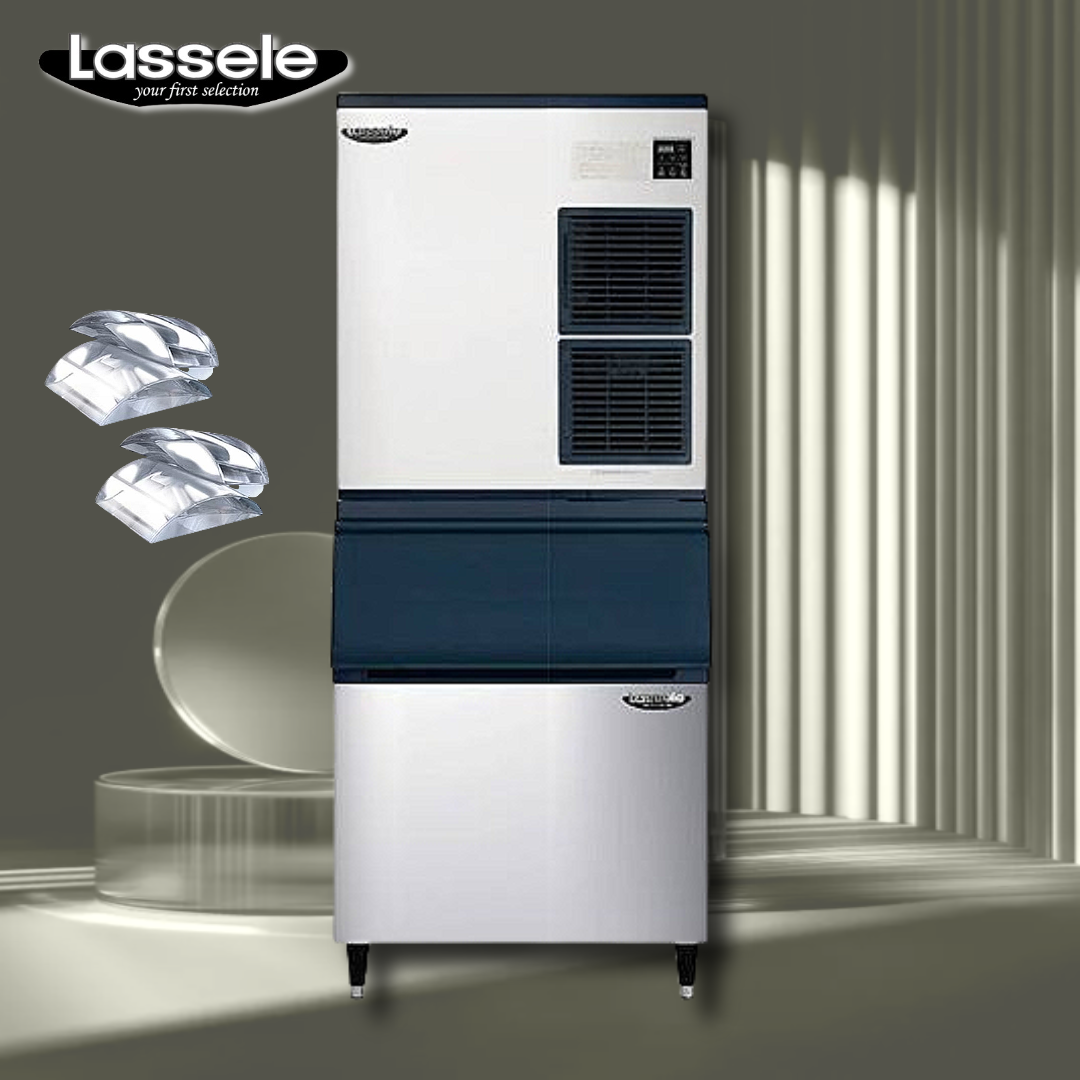 제빙기400KG 라셀르제빙기 업소용 대용량 대형 카페 LIM-450A 반달얼음+저장통 상세 이미지 1