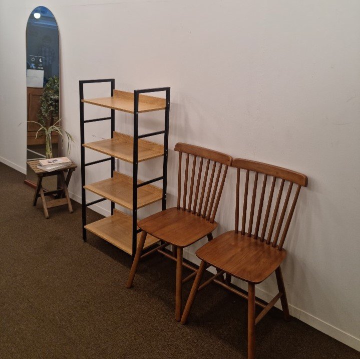 선반 수납선반 거실 철제 다용도실 팬트리 다용도 조립 모듈 나무 원목 3단블랙 상세 이미지 1