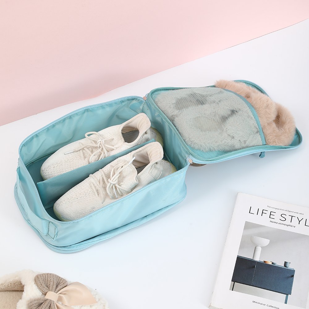 하트풀 트래블 세트 6종 하트시티 캐리어 35cm(14인치)+42cm(18인치)+72cm(28인치)+키트박스+스누피 압축 파우치 XS 큐컴+신발파우치 상세 이미지 1