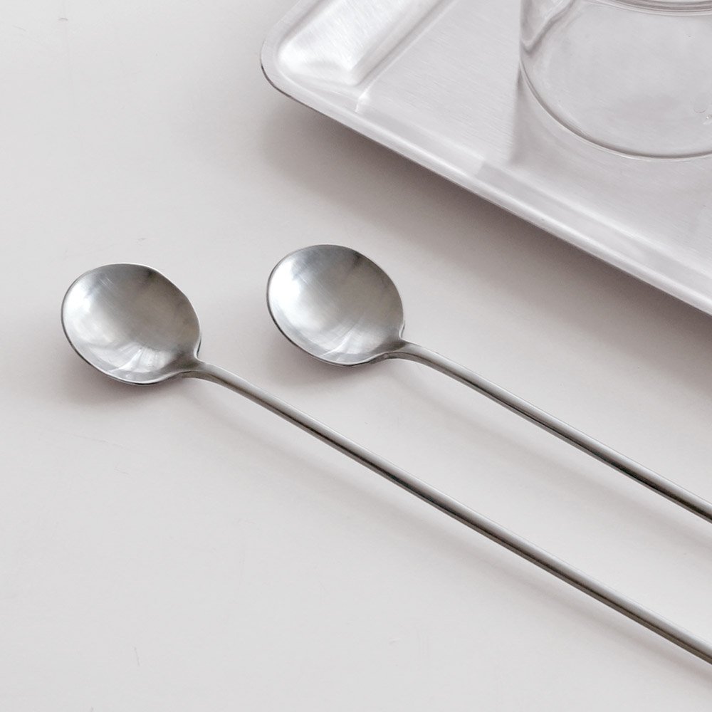 오데뜨 무광 스텐 롱티스푼 카페 롱스푼 머들러 상세 이미지 2