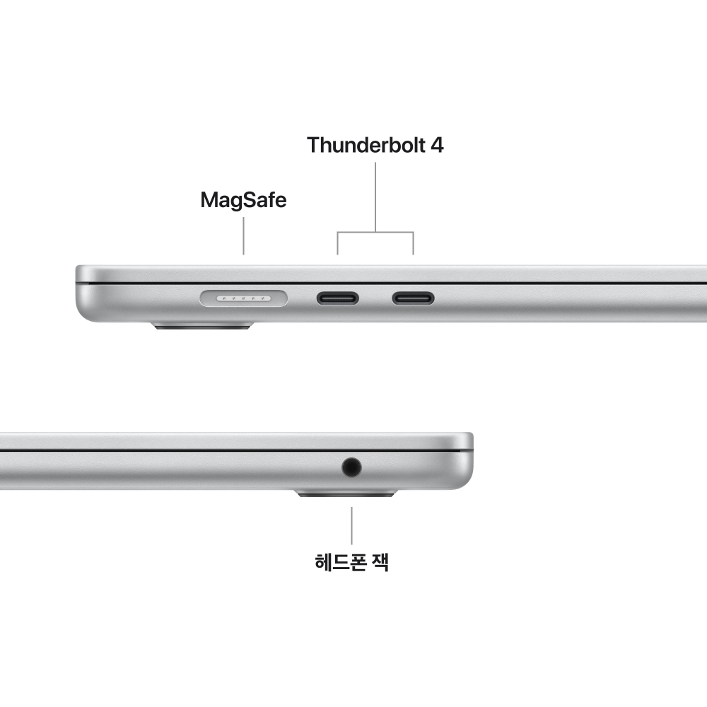 (1차예약) 애플 맥북에어 15 M5 (CPU 10코어/GPU 10코어) 16GB 1TB 실버 MDVA4KH/A 상세 이미지 2