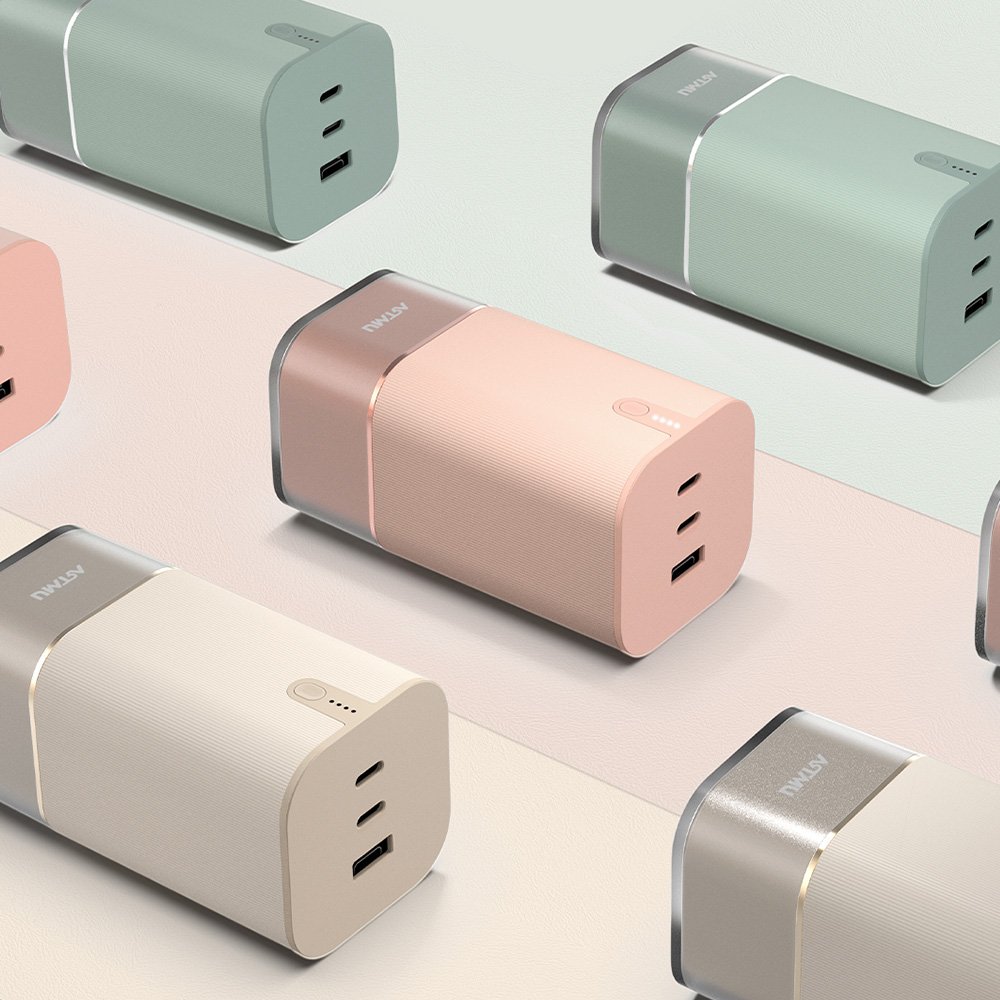 PD 30W PPS 초고속충전 보조배터리 20000mAh IB310 핑크 상세 이미지 1