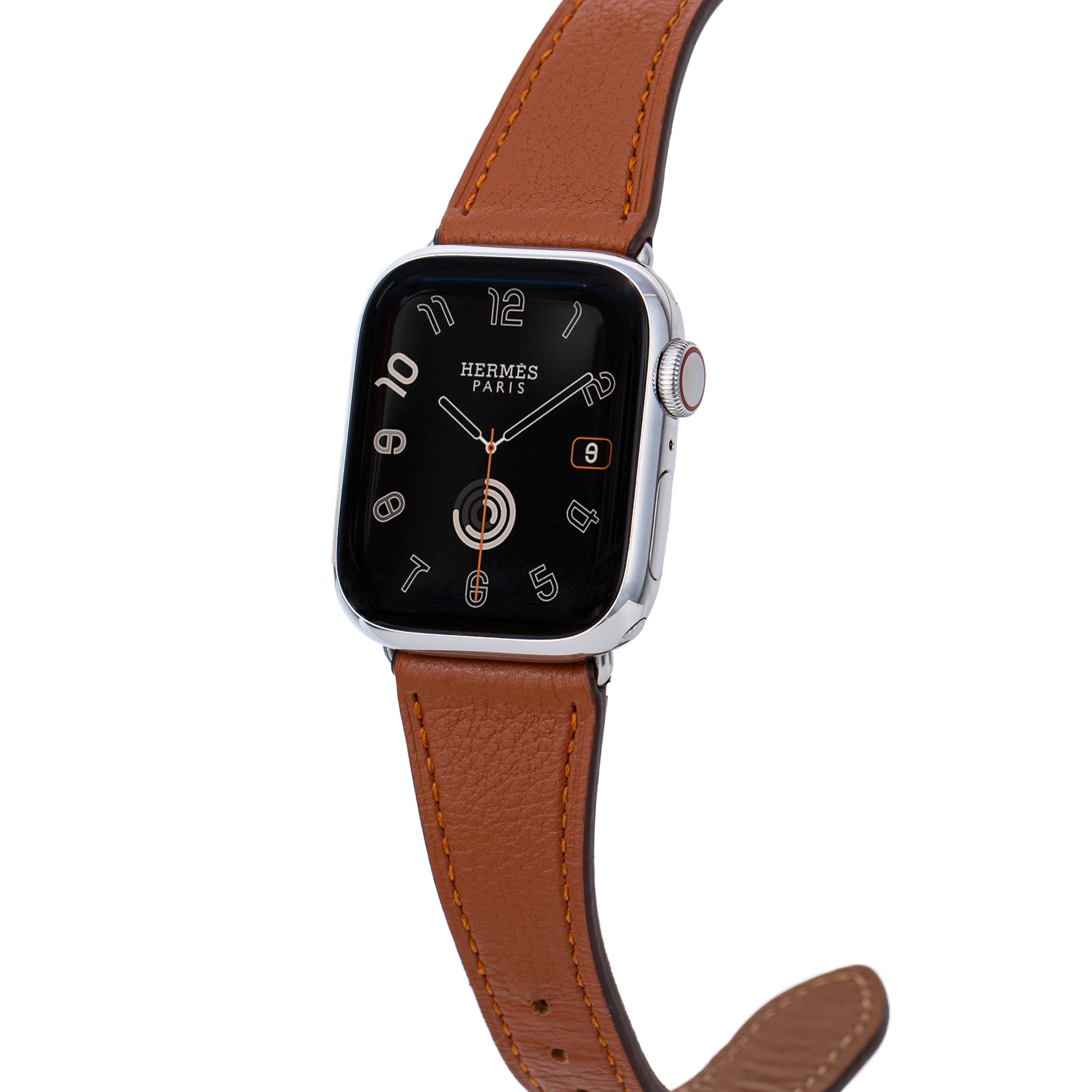 애플워치 SE3 가죽 스트랩 애플워치10 애플워치11 8 7 SE2 밴드 줄 슬림 상세 이미지 1