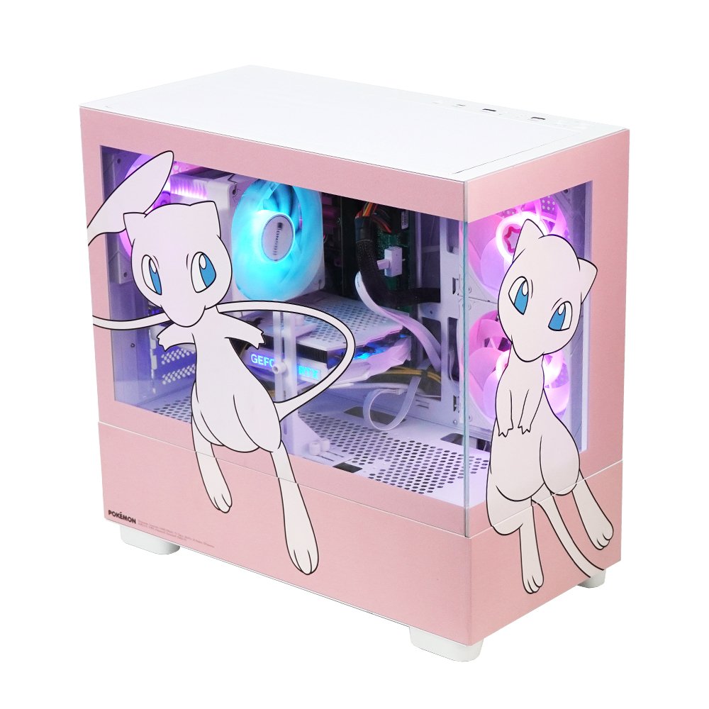 주연테크 포켓몬스터 PC 인텔 코어 울트라5 225F RTX 5060 게이밍 컴퓨터 RAM 16GB SSD 512GB PKM225F56-W 뮤 데스크탑 상세 이미지 2