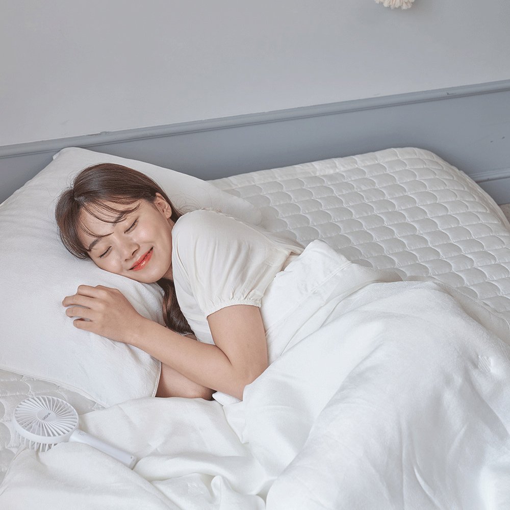 슬립스파 썸머웨이브 풍기인견 여름 냉감 침대패드 이불패드 상세 이미지 1